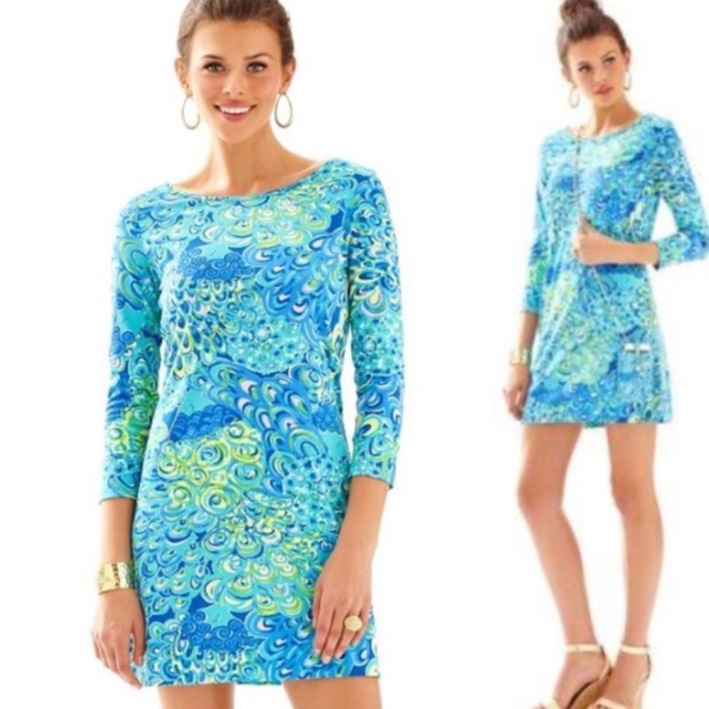 NWT Lilly Pulitzer Marlowe Dress in Lilly’s Lagoon